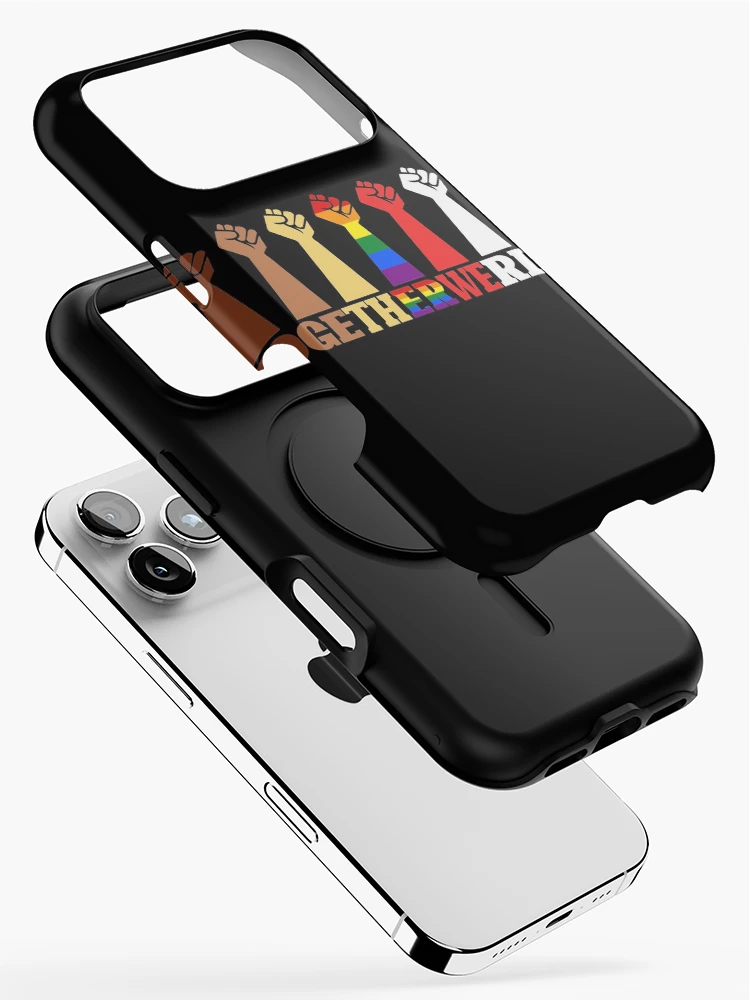 Thumbnail 2 of 4, iPhone Case, Together We Rise - Unity Design designed and sold by Jessica Marshall.