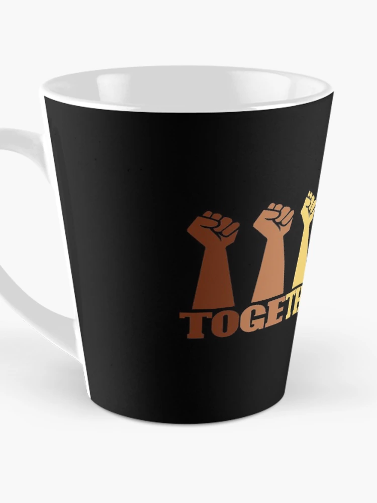Thumbnail 3 of 4, Coffee Mug, Together We Rise - Unity Design designed and sold by Jessica Marshall.