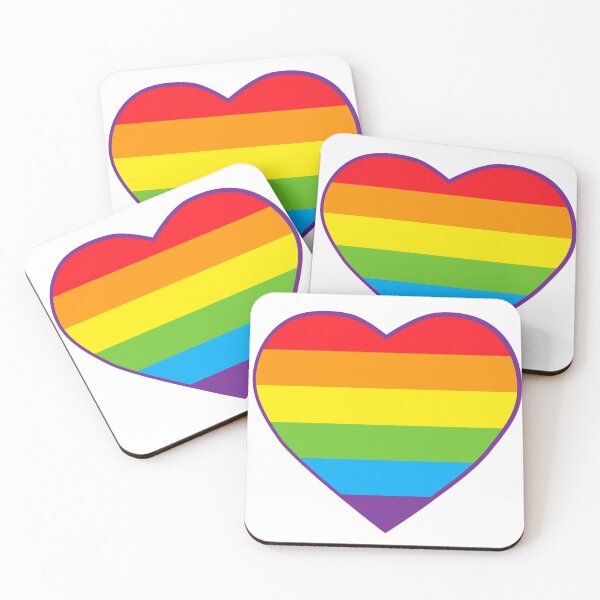 Item preview, Pride Flag Heart Gay  designed and sold by Vanum-Chan.