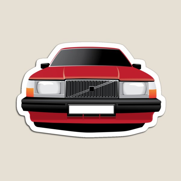 V 740 GLE 16 - classic car - red Magnet