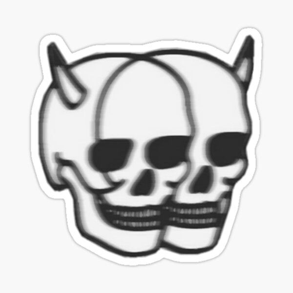 aesthetic grunge skull cheap cute stickers redbubble