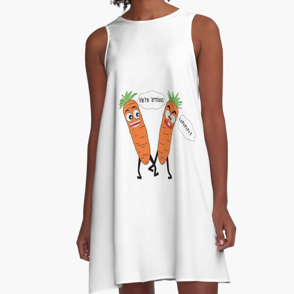 Jokes Carrot Dresses Redbubble - pufferfish eating some carrot roblox id roblox music codes