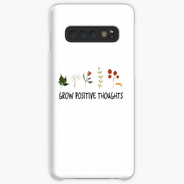 grow positive thoughts Sticker Samsung Galaxy Snap Case