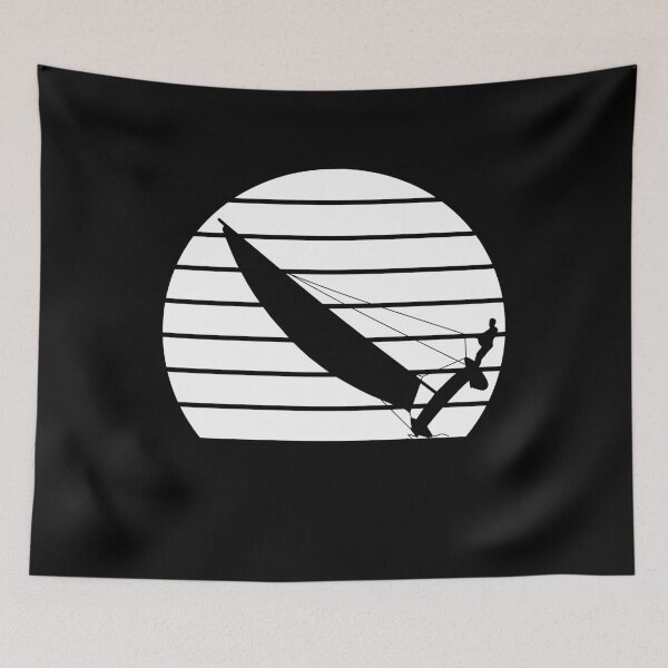 Item preview, Catamaran with a white striped background designed and sold by der-berliner.