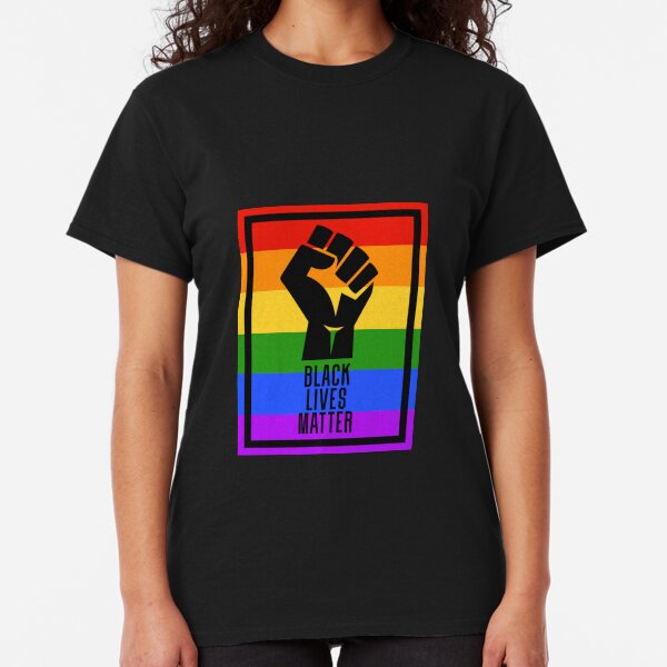 BLM fist - rainbow2 Classic T-Shirt
