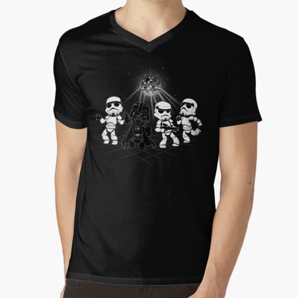 Dark Side Disco Dancing V-Neck T-Shirt