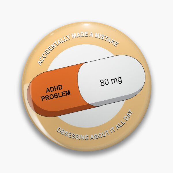 Item preview, Strattera 80mg ADHD Problem designed and sold by 1PointlessPeach.