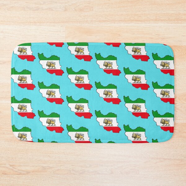Item preview, Iran Map With Iranian Flag designed and sold by Havocgirl.