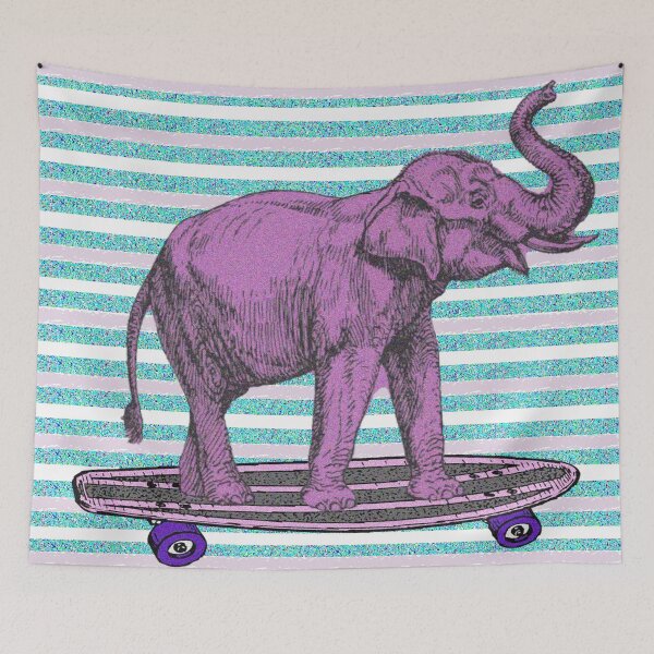 Item preview, Retro Elephant designed and sold by Slydell1.