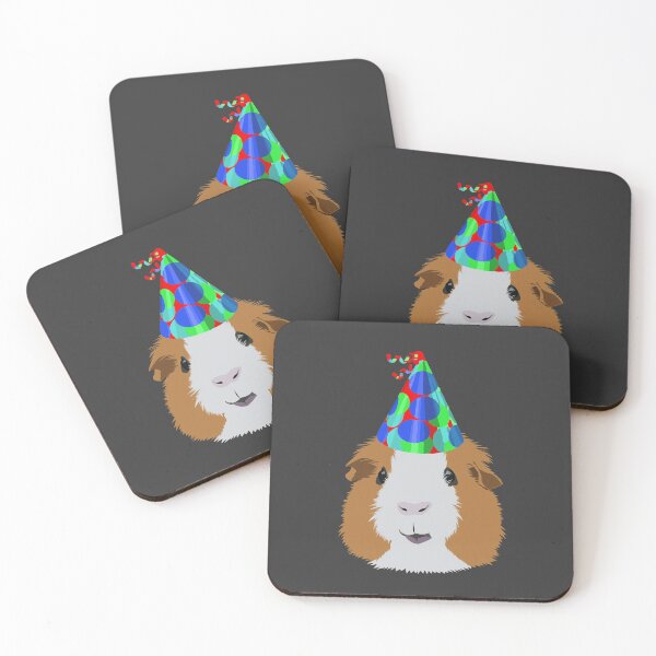 Item preview, Birthday Party Guinea Pig designed and sold by KCPetPortraits.