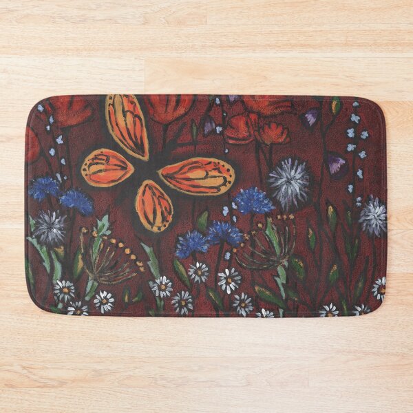 Item preview, Butterfly and Flowers 2 designed and sold by Jan Palmer.