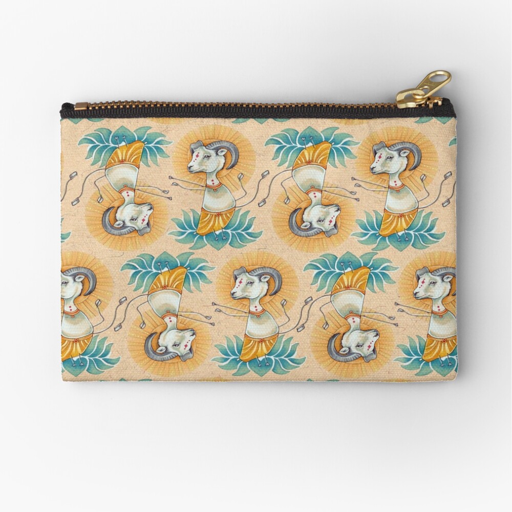 Spider-Ram Zipper Pouch