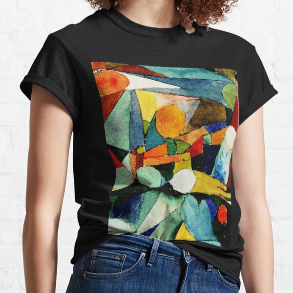 "Colour Shapes" | Paul Klee Abstract Watercolor Art Classic T-Shirt