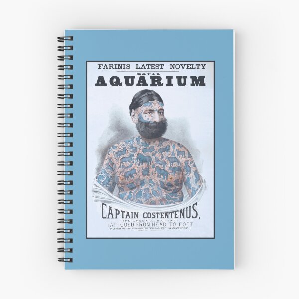 Item preview, Captain Costentenus, tattoed from head to foot designed and sold by aapshop.