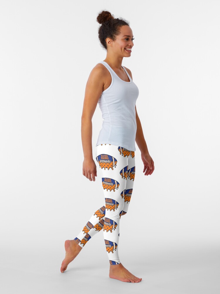 Michigan Yoga Leggings in Maize & Blue Sizes XS-XL 
