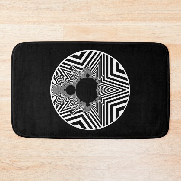 Item preview, Monochrome Mandelbrot 004 designed and sold by Rupert Russell.