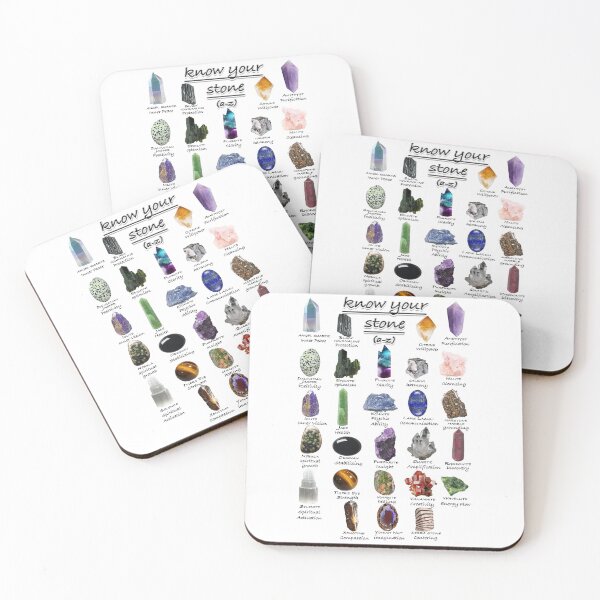 Item preview, Know Your Stone designed and sold by -sammystickers-.