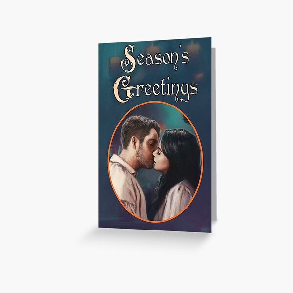 Outlaw Queen Season's Greetings Greeting Card