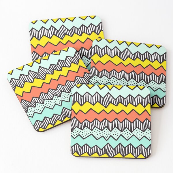 Item preview, Zigzag stripes designed and sold by inkblotcreative.