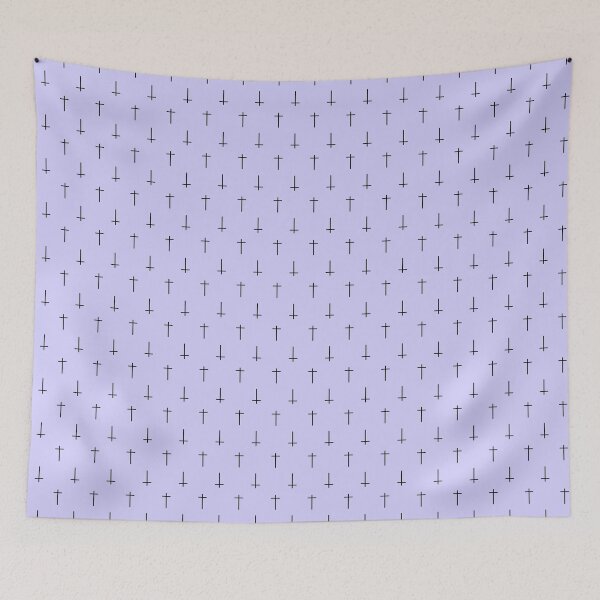 Item preview, Black Purple Crosses  designed and sold by Atieanna.