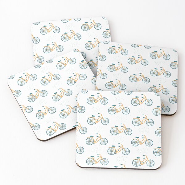 Item preview, Blue and yellow bicycles designed and sold by maryannacher.