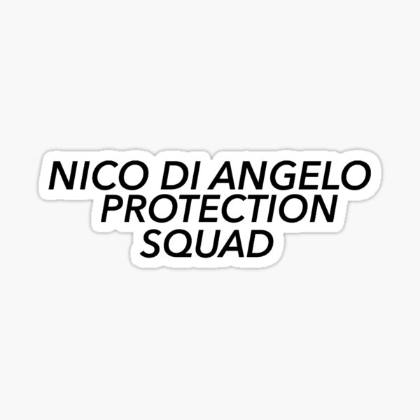 Item preview, Nico Di Angelo Protection Squad designed and sold by jessica  mollie.