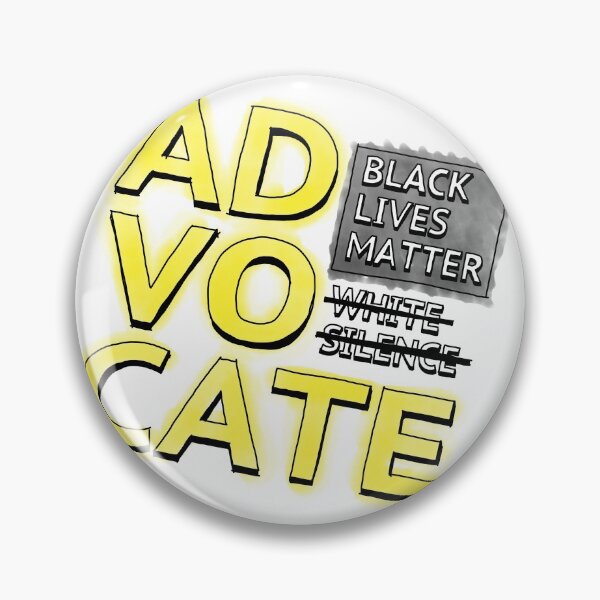 Item preview, ADVOCATE: BlackLivesMatter designed and sold by ShawnGworekIllo.