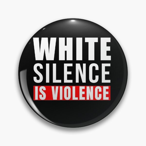 Item preview, white silence is violence designed and sold by GranadaStore.