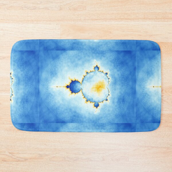 Item preview, Blue & Gold Mandelbrot designed and sold by Rupert Russell.