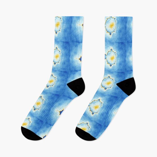 Item preview, Azul y oro Mandelbrot designed and sold by Rupert Russell.