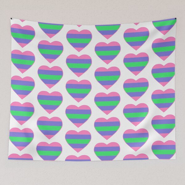 Item preview, Pride Flag Heart Trigender designed and sold by Vanum-Chan.