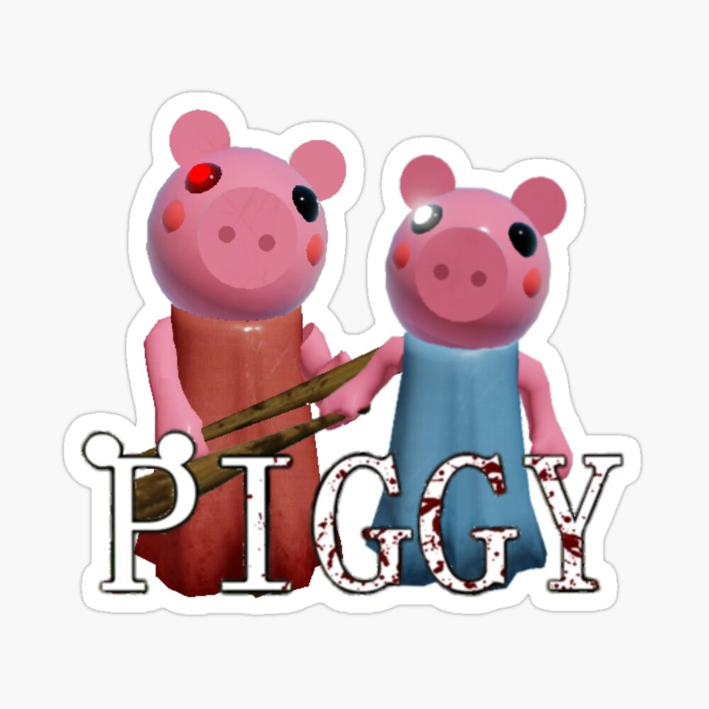 Piggy And Little Brother Mug By Bethxvii Redbubble - what is roblox piggy rated