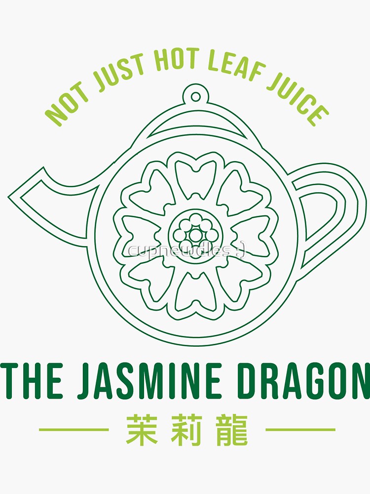"jasmine dragon" Sticker by miselaineneous Redbubble