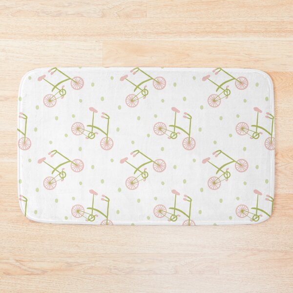 Item preview, Green and pink bicycles designed and sold by maryannacher.