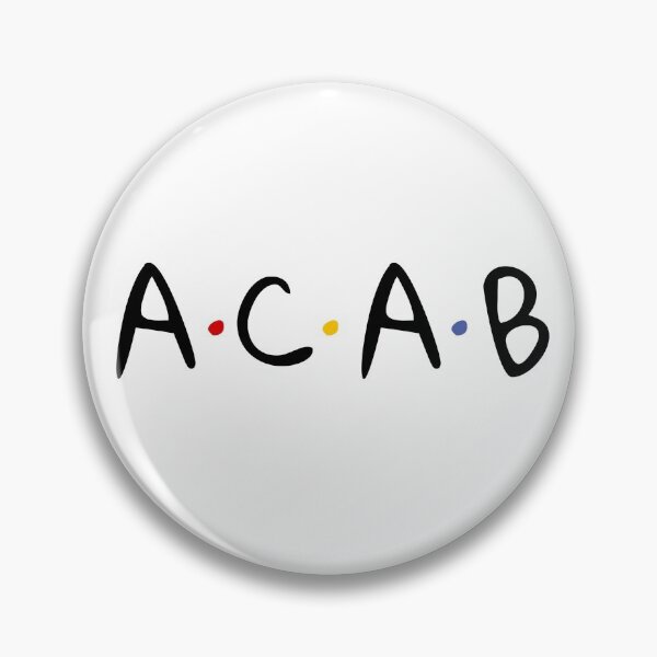 Item preview, ACAB with TV Show Logo (white) designed and sold by power2thepeople.