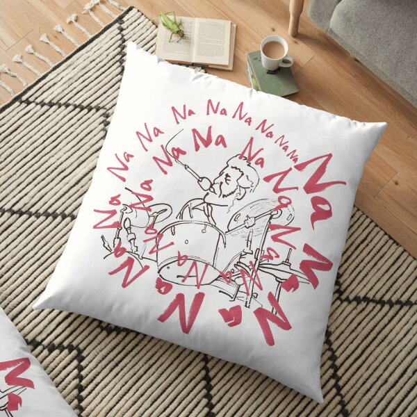 Singing Drummer Levon Helm Floor Pillow