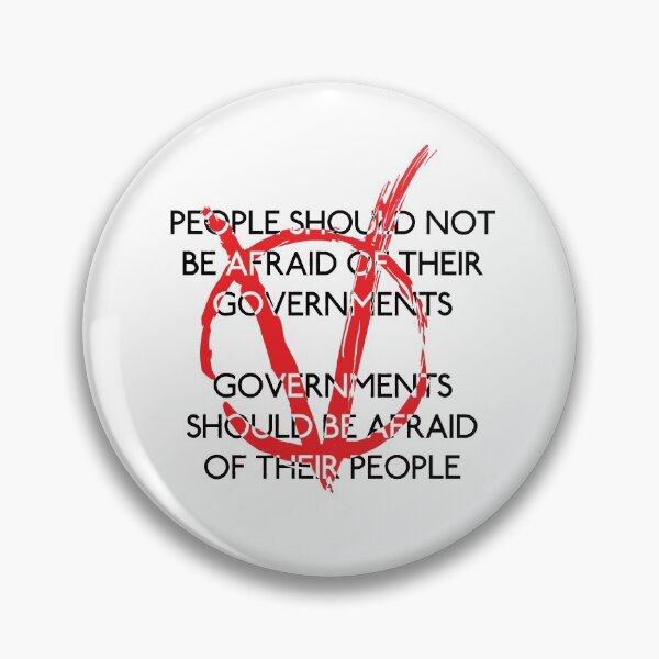 Item preview, V for Vendetta: Government Beware designed and sold by Technohippy Tees.