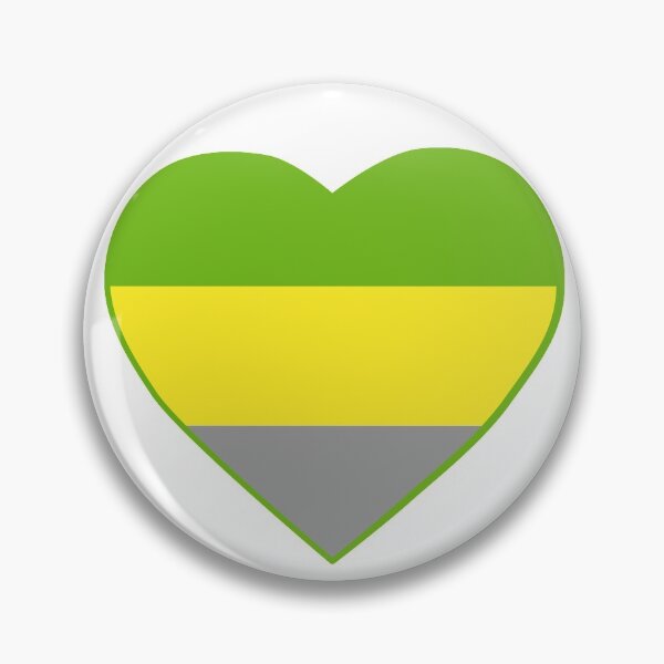 Item preview, Pride Flag Heart Lithromantic designed and sold by Vanum-Chan.