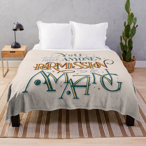 Item preview, You don't need anyone permission to be amazing. designed and sold by BananiLettering.
