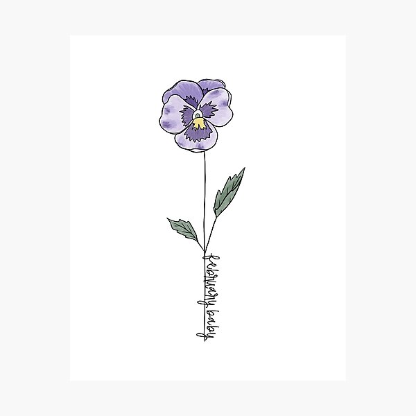 Violet flowers           funnytattoo tattoo tattoos tat  blackworkerssubmission chicagotattoo chicago tatooaddict  Instagram