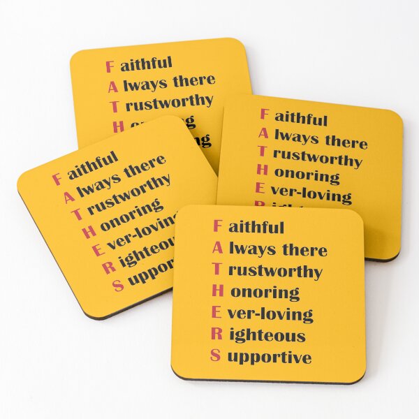 Item preview, Fathers Acronym - Father's Day Design designed and sold by TrendsnHolidays.