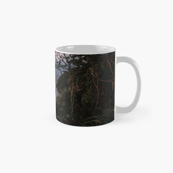 Rural road sunset Classic Mug