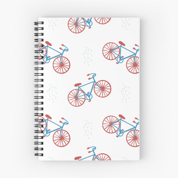Item preview, Blue and red bicycles designed and sold by maryannacher.