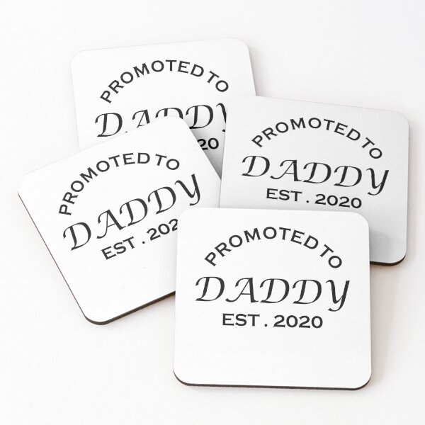Item preview, Promoted To Daddy Est 2020 Funny Father's Day Gift designed and sold by Mfk Clothes.