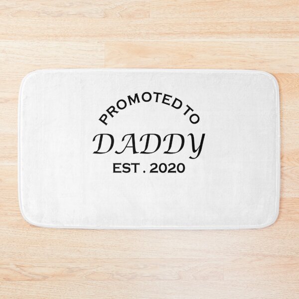 Item preview, Promoted To Daddy Est 2020 Funny Father's Day Gift designed and sold by Mfk Clothes.