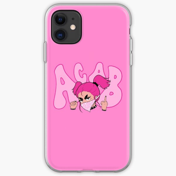 ACAB GRL (WHITE) iPhone Soft Case