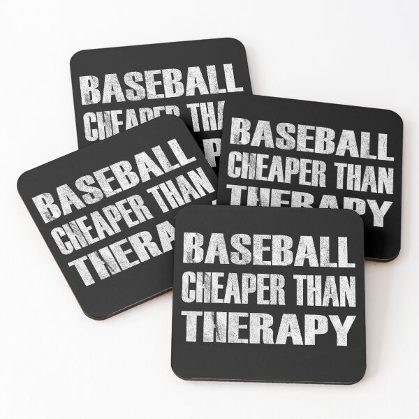 Item preview, Baseball Cheaper Than Therapy, Funny Baseball Saying designed and sold by helliazidi.