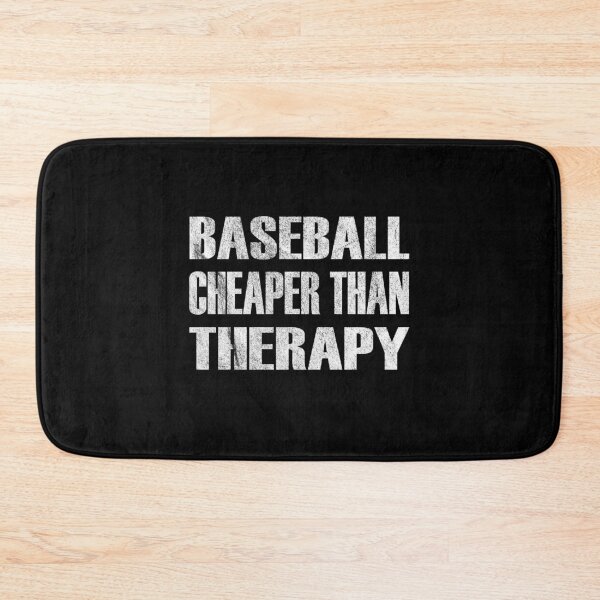 Item preview, Baseball Cheaper Than Therapy, Funny Baseball Saying designed and sold by helliazidi.