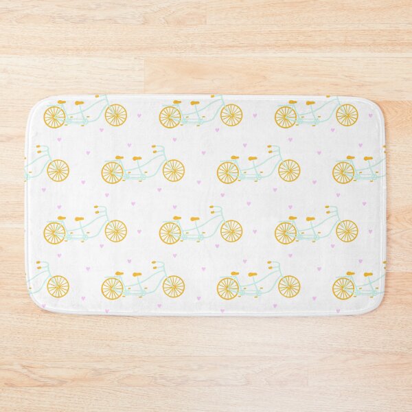 Item preview, Cyan and yellow bicycles designed and sold by maryannacher.