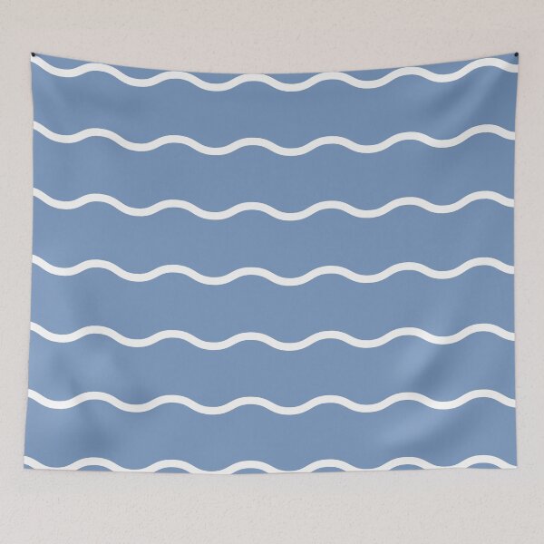 Item preview, wavy lines designed and sold by ImagineKaye.